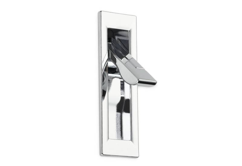 SO-TECH® Möbelgriff DETRIS Chrom poliert 65 x 19 x 15 mm klappbar zum Einfräsen (1-St), Klapphaken oder Klappgriff zum Einlassen für Möbel von SO-TECH®