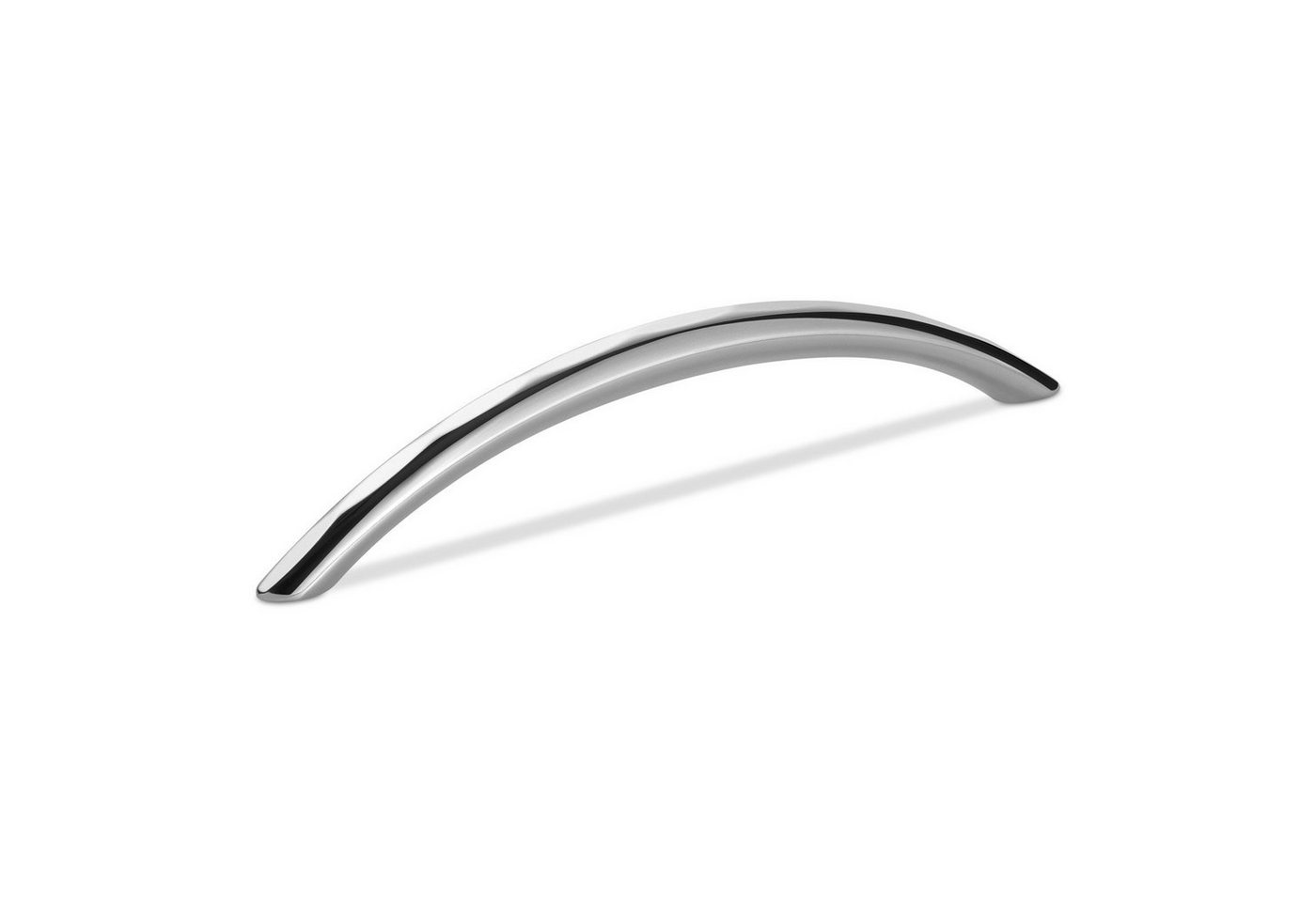 SO-TECH® Möbelgriff Bogengriff BRIST Kupfer oder Chrom BA 160 mm - incl. Schrauben, BA 160 mm Griff Schrankgriff Schubladengriff - incl. Schrauben von SO-TECH®