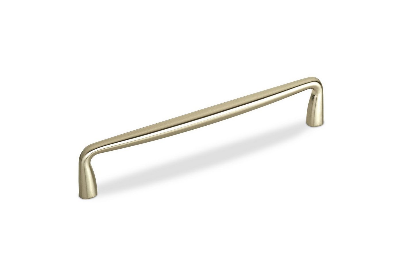 SO-TECH® Möbelgriff Bügelgriff MAREN Edelstahloptik oder Chrom BA 160 - 320 mm, BA 160 mm, Edelstahloptik von SO-TECH®