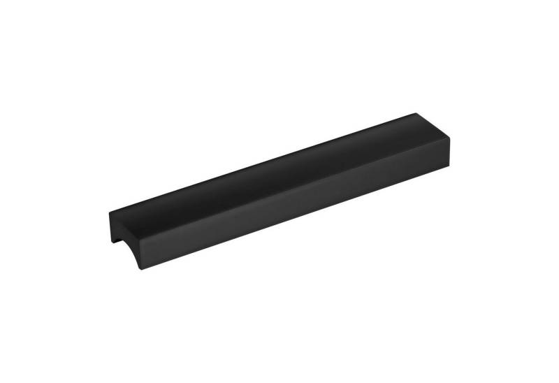 SO-TECH® Möbelgriff Griffleiste GÖTEBORG Aluminium Bohrlochabstände 32 - 320 mm, BA 32 mm Schwarz eloxiert inkl. Schrauben von SO-TECH®