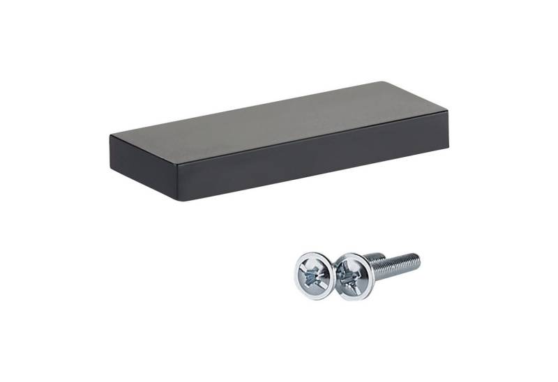 SO-TECH® Möbelgriff Griffleiste LineaGrip Schrankgriff Küchengriff BA 32-384 mm (5-St), Schwarz 66 x 27 x 9 mm Bohrlochabstand 32 mm von SO-TECH®