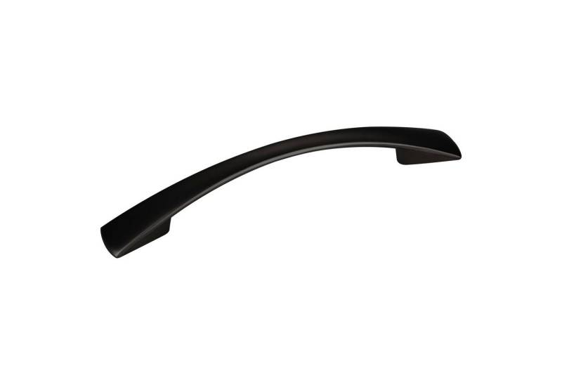 SO-TECH® Möbelgriff Bogengriff JAN Bohrlochabstände 96 - 128 mm, BA 96 mm Schwarz matt - inkl. Schrauben von SO-TECH®