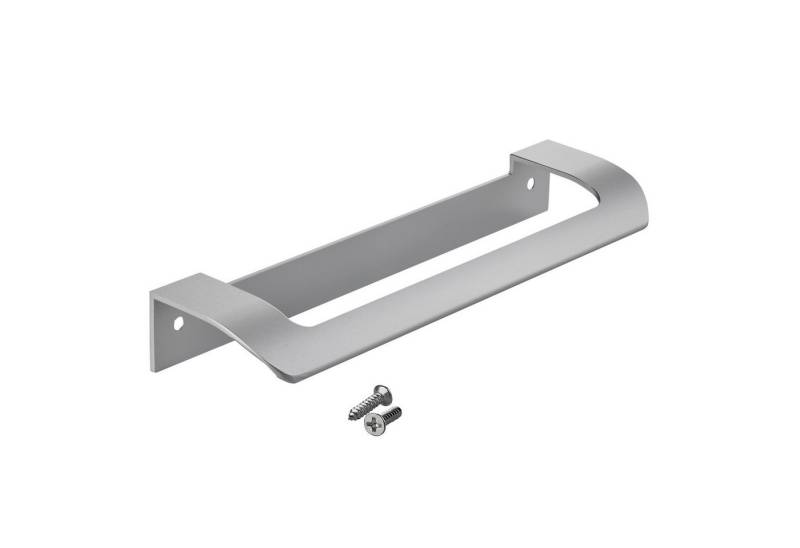 SO-TECH® Möbelgriff LYS Bohrlochabstand (BA) 160 mm Schrankgriff Schubladengriff (1-St), Griff passend für Schiebe- oder Falttüren, Chrom matt von SO-TECH®