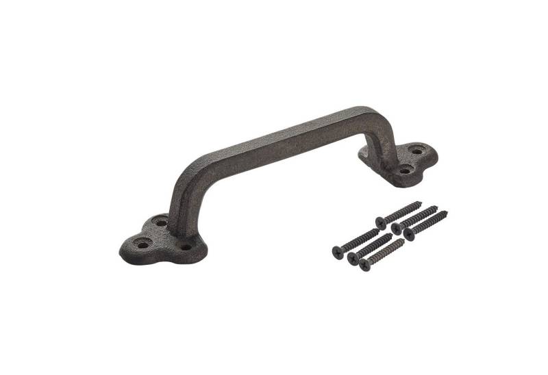 SO-TECH® Möbelgriff Scheunentorgriff Stahl Vorschraubgriff Lochabstand 162 - 210 mm, zum Aufschrauben von vorne von SO-TECH®