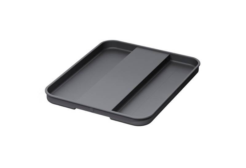 SO-TECH® Mülltrennsystem Ninka eins2vier Deckel für 11,5 Liter Behälter, 216 x 191 x 16 mm dunkelgrau von SO-TECH®