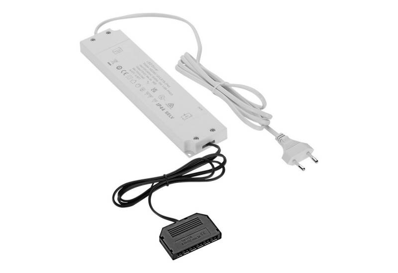 SO-TECH® Netzgerät 12 V mit 6-fach Verteiler (Mini AMP Anschluss) LED Trafo (Ausgangsspannung (Output): 12VDC, Max. 5A Max. 60W) von SO-TECH®