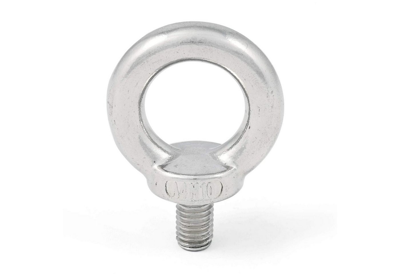 SO-TECH® Ringmutter Ringschraube M8 + M10 Edelstahl AISI 316 (V4A), (5-St), rostfrei salzwasserbeständig von SO-TECH®