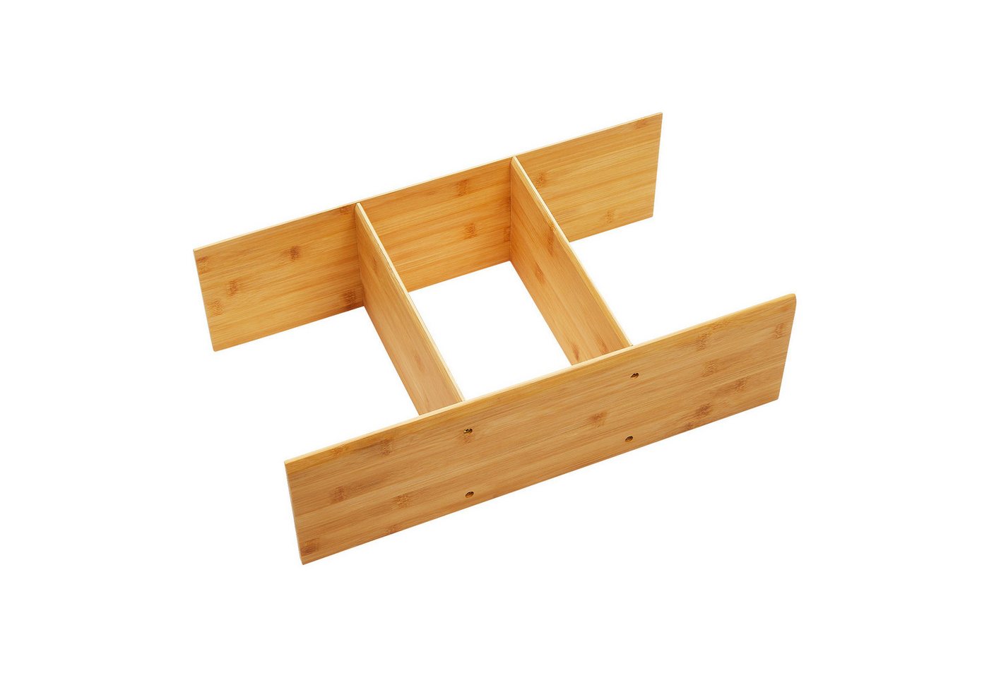 SO-TECH® Schubladeneinsatz Auszugseinsatz Ordnungssystem für Apothekerschränke ORGA-BOX (1 St), Multifunktionseinsatz 473 x 273 x 145 mm, Bambus geölt von SO-TECH®