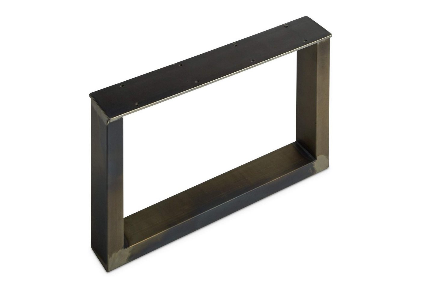 SO-TECH® Tischgestell Tischgestell TAB Stahl Used Look Profil 80 x 40 mm Tischbein (2-St), bis Höhe: 720 mm und Tiefe: 800 mm von SO-TECH®