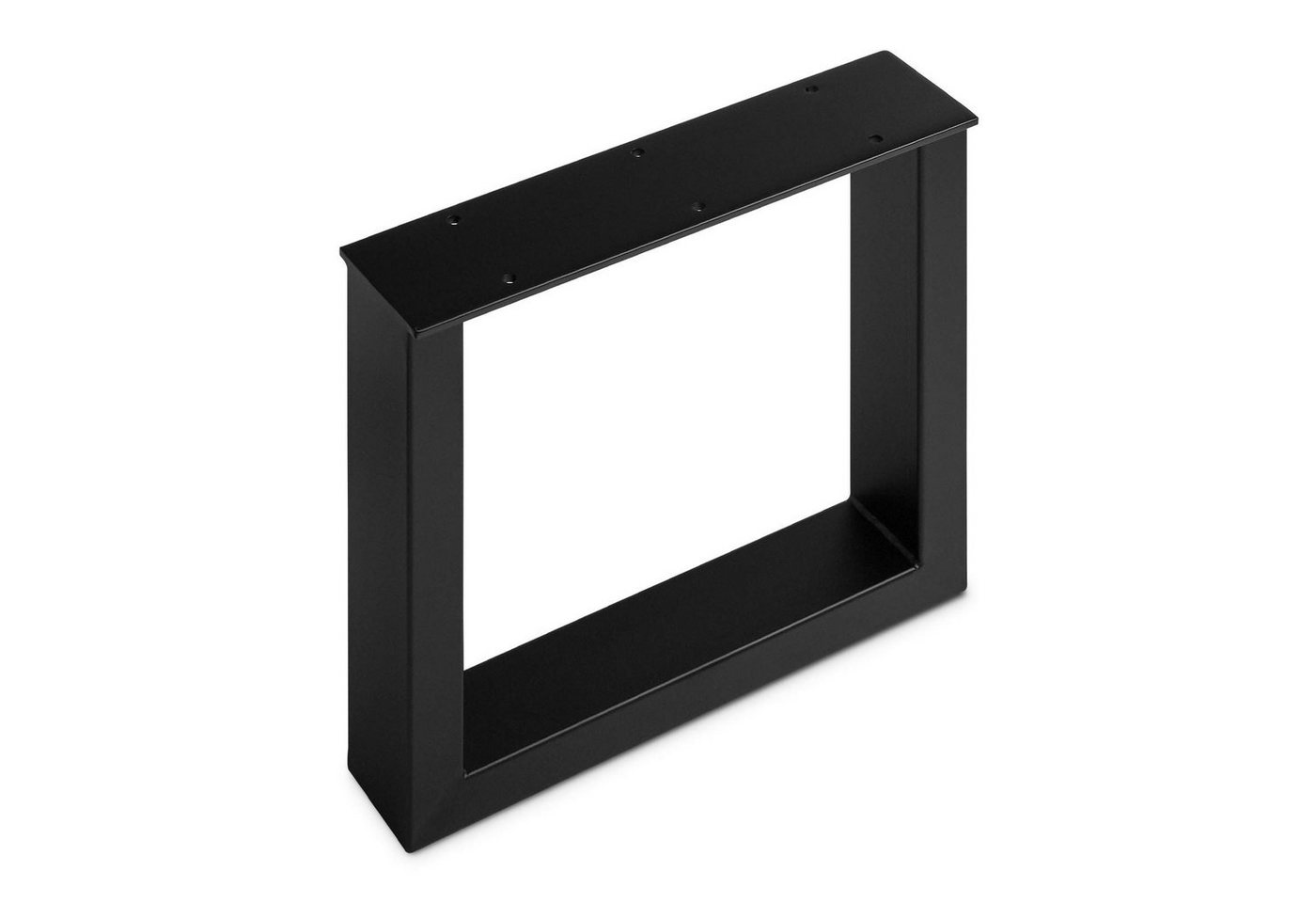 SO-TECH® Tischgestell TAB Stahl schwarz matt Profil 80 x 40 mm (2-St), bis Höhe: 720 mm und Tiefe: 800 mm von SO-TECH®