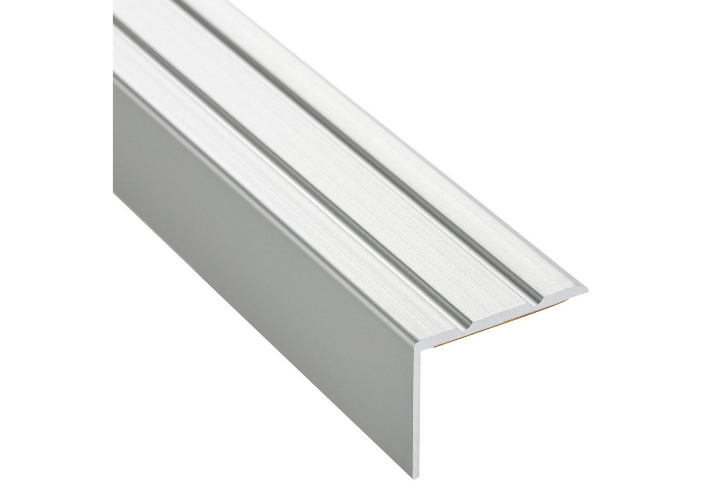 SO-TECH® Treppenkantenprofil Alu 1000 x 25 x 18 mm kürzbar selbstklebend leichte Montage (2-St) von SO-TECH®