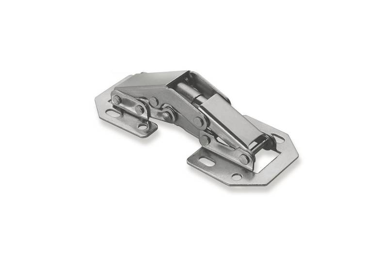 SO-TECH® Türbeschlag Aufschraubscharnier 90° mit Schließautomatik (Feder) Caravan, 77,4 x 32,8 mm von SO-TECH®