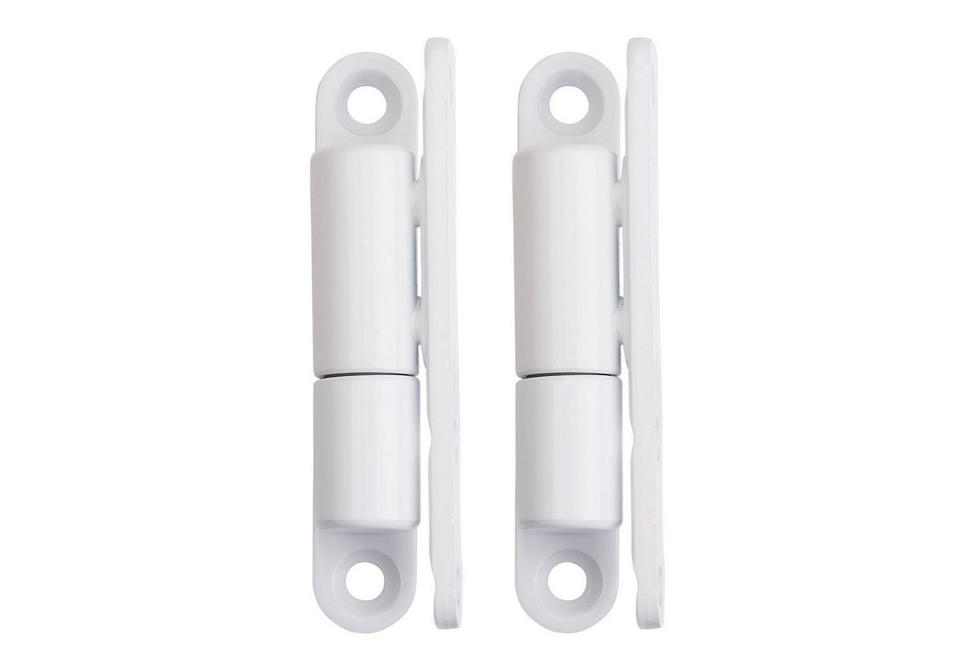 SO-TECH® Türbeschlag Renovierband Türband 15 x 83 mm Scharnier aus Stahl (2 St), für Innentüren zum Aufschrauben, weiß, 2 Stück von SO-TECH®