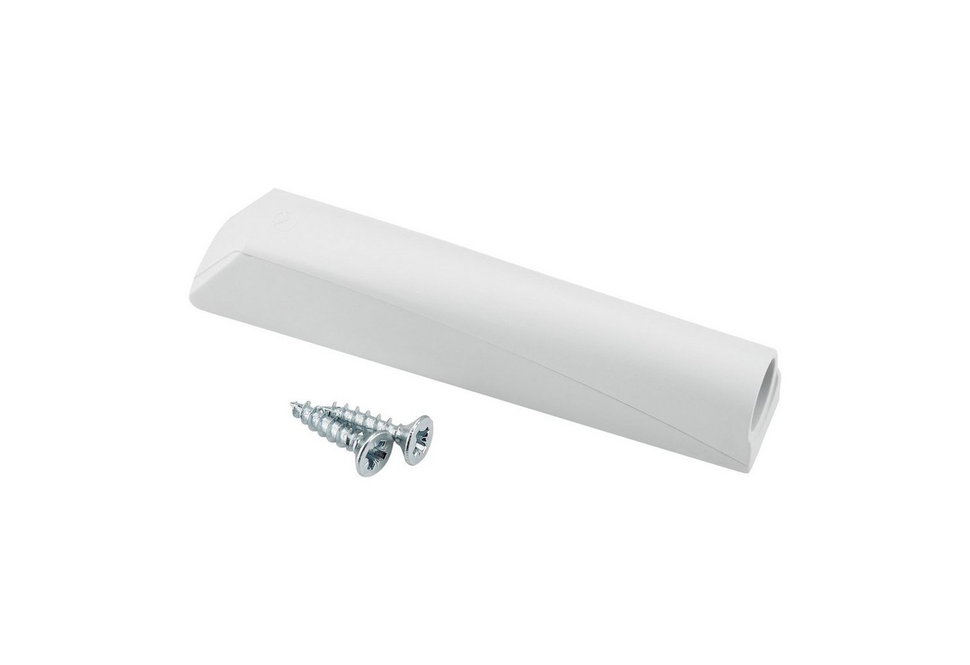 SO-TECH® Türdämpfer K-Push für grifflose Türen Push to open (1 St), Einbauadapter in weiß von SO-TECH®