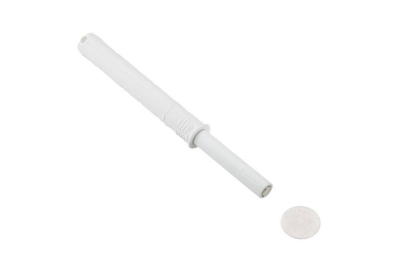 SO-TECH® Türdämpfer K-Push für grifflose Türen Push to open, Push-To-Open mit Magnetspitze (Ausstoßweg: 37 mm) weiß von SO-TECH®