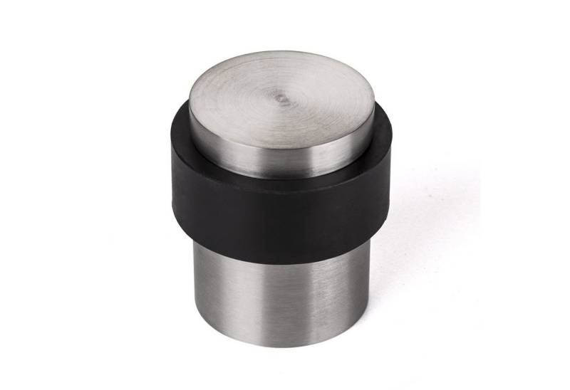 SO-TECH® Türstopper Thor Bodentürstopper Höhe 40 mm echt Edelstahl massiv (Spar-Set, 7 St), Durchmesser 30 / 36 mm, Edelstahl V2A gebürstet von SO-TECH®