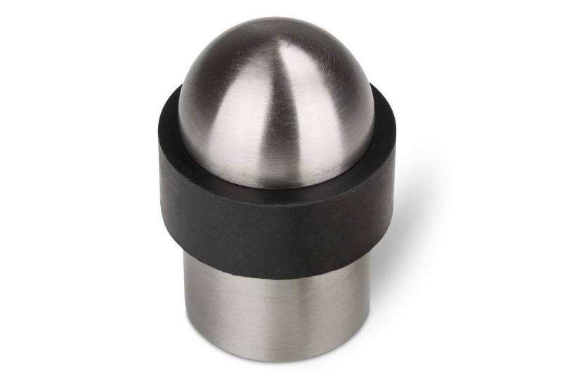 SO-TECH® Türstopper POLL Edelstahl massiv, Durchmesser 35 mm, Höhe 51 mm (4 St), 4 Stück mit gebürsteter Oberfläche von SO-TECH®