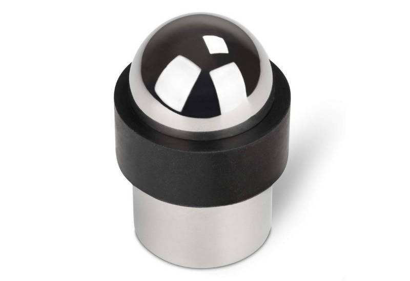 SO-TECH® Türstopper POLL Edelstahl massiv, Durchmesser 35 mm, Höhe 51 mm (5 St), 5 Stück mit polierter Oberfläche von SO-TECH®