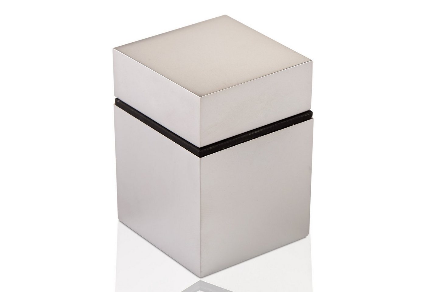 SO-TECH® Wandregalhalter Glasbodenträger CUBE 40 x 40 mm, 1-tlg., Chrom matt von SO-TECH®