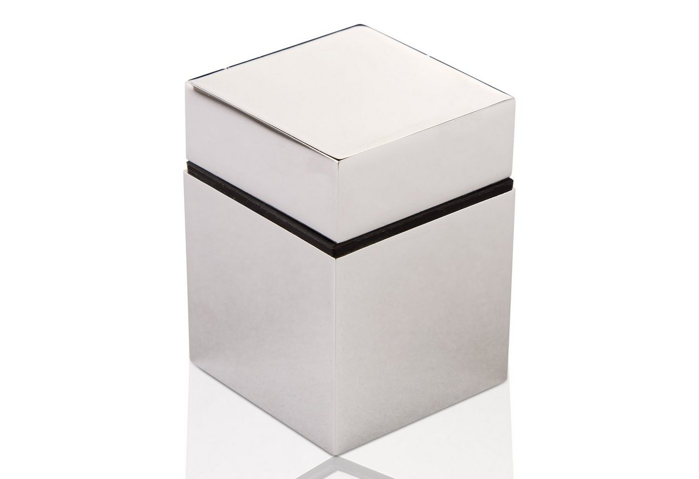 SO-TECH® Wandregalhalter Glasbodenträger CUBE 40 x 40 mm, 3-tlg., Chrom poliert von SO-TECH®
