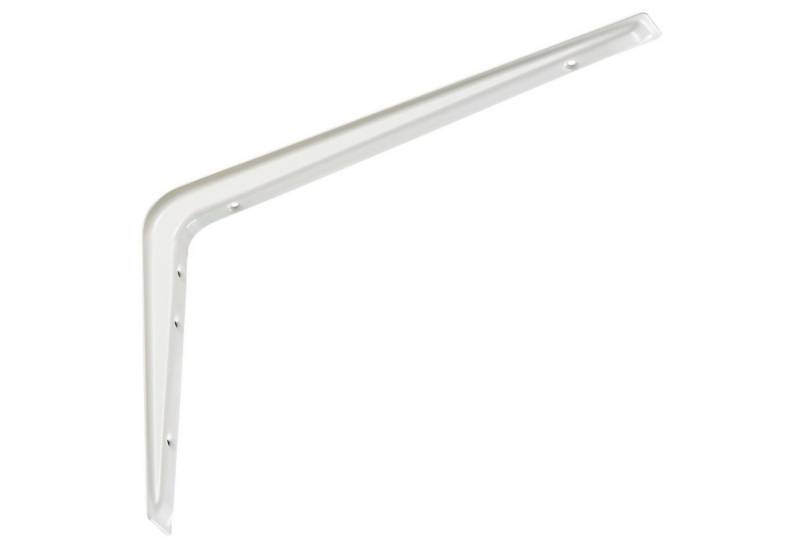SO-TECH® Wandregalhalter Regalkonsole RK15 Regalwinkel Regalträger Wandkonsole, Regalhalterung weiß 322 x 222 mm, 1 Stück von SO-TECH®