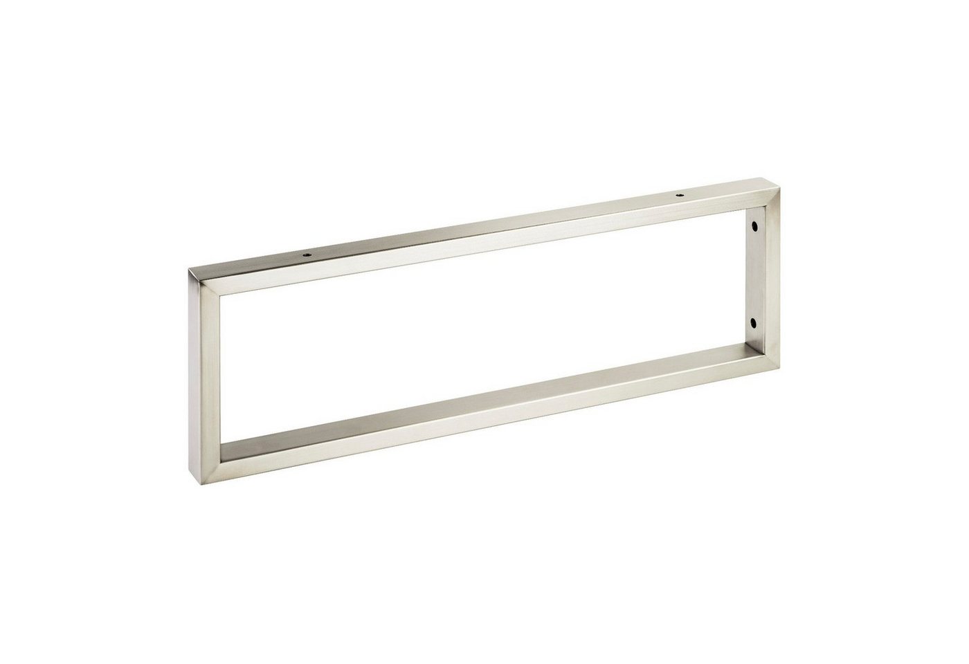 SO-TECH® Wandregalhalter Waschtischkonsole Wandkonsole, 1-tlg., WK450 rechteckig 450 x 150 mm, Edelstahl gebürstet von SO-TECH®