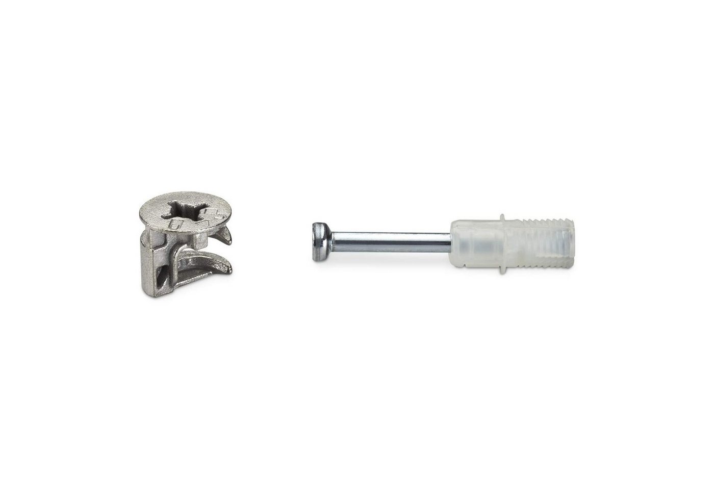 SO-TECH® Winkelbeschlag Korpusverbinder JETFIX / RASTEX mit Dübel (60 St), Möbelverbinder Verbindungsbeschläge von SO-TECH®