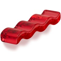 So-tech - 10er Pack - Möbelgriff SW68 ba 64 mm kirschrot-transluzent Junker Design von SO-TECH