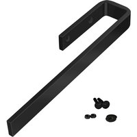 2 Stück Handtuchhalter peli 325 mm Schwarz eloxiert von SO-TECH