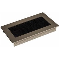 So-tech - 2 x sotech Kabeldurchlass tondo in Edelstahloptik eloxiert Länge 100 mm von SO-TECH