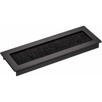 So-tech - 2 x sotech Kabeldurchlass tondo schwarz eloxiert Länge 200 mm von SO-TECH