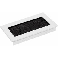 So-tech - 2 x sotech Kabeldurchlass tondo weiß eloxiert Länge 100 mm von SO-TECH