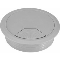 20er Pack - Kabeldurchlass Kunststoff Ø 80 mm grau von SO-TECH