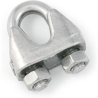 2er Pack - Drahtseilklemme für 2 mm Edelstahl aisi 316 (V4A) von SO-TECH