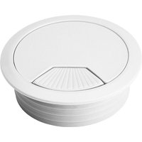 2er Pack - Kabeldurchlass Kunststoff ø 60 mm weiß 2er Pack - Kabeldurchlass Kunststoff ø 60 mm weiß von SO-TECH