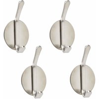 So-tech - 4er Set Garderobenhaken alea Edelstahl selbstklebend von SO-TECH