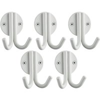 So-tech - Garderobenhaken elen 65 x 78 x 33 mm Stahl Weiß, 5 Stück So-tech - Garderobenhaken elen 65 x 78 x 33 mm Stahl Weiß, 5 Stück von SO-TECH