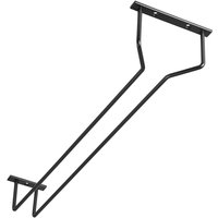 Gläserhalter für 1 Glasreihe 120 x 500 x 70 mm schwarz Halterung für Weingläser Sektgläser Biergläser Weinglasregal von sotech von SO-TECH