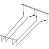 Gläserhalter für 2 Glasreihen 235 x 500 x 70 mm Chrom poliert Halter für Weingläser Sektgläser Biergläser Weinglashalter von sotech von SO-TECH