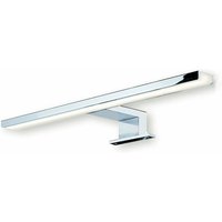 Led Spiegelleuchte Anbauleuchte aalto Aluminium Stahl chrom poliert Länge 300 mm Badleuchte neutralweiß 4000 k IP44 geprüft 5W 230V von SO-TECH