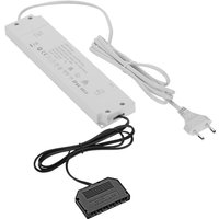 Led Transformator 12 vdc Netzgerät mit 6-fach Verteiler (mini AMP-Anschluss), 60 w von SO-TECH