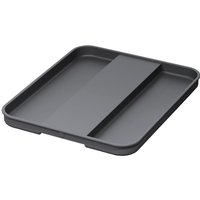Ninka eins2vier Deckel für 11,5 l Abfallbehälter 216 x 191 x 16 mm dunkelgrau Abfallsammler Mülleimer von SO-TECH