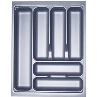 Orga-box - i Besteckeinsatz Besteckkasten silbergrau 450 mm für Blum Tandembox u. ModernBox von ORGA-BOX