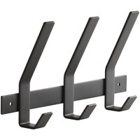 SOTECH Blackline ALBA schwarz pulverbeschichtet Hakenleiste groß 257 mm mit 3 Haken SOTECH Blackline ALBA schwarz pulverbeschichtet Hakenleiste groß 257 mm mit 3 Haken von SO-TECH