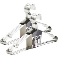 SOTECH Design Kleiderbügel Edelstahl 450 x 193 mm mit Haken, 10er Set von SO-TECH