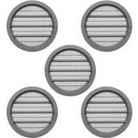 SOTECH Lüftungsgitter zum Einlassen mit Abdeckrand Belüftung Innen und Außen - 5 Stück Ø 65 mm / Einbau-Ø: 55 mm / Einbautiefe: 7 mm Lüftungsrosetten SOTECH Lüftungsgitter zum Einlassen mit Abdeckrand Belüftung Innen und Außen - 5 Stück Ø 65 mm / Einbau-Ø: 55 mm / Einbautiefe: 7 mm Lüftungsrosetten von SO-TECH