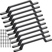 So-tech - sotech Möbelgriff Bügelgriff Blackline iv schwarz matt Schubladengriff Schrankgriff inkl. Schrauben - Bohrlochabstand (ba) 128 mm, 10 Stück von SO-TECH