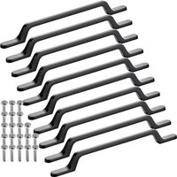 So-tech - sotech Möbelgriff Bügelgriff Blackline iv schwarz matt Schubladengriff Schrankgriff inkl. Schrauben - Bohrlochabstand (ba) 160 mm, 10 Stück von SO-TECH