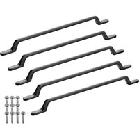 So-tech - sotech Möbelgriff Bügelgriff Blackline iv schwarz matt Schubladengriff Schrankgriff inkl. Schrauben - Bohrlochabstand (ba) 256 mm, 5 Stück von SO-TECH
