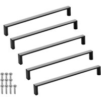 So-tech - sotech Möbelgriff Bügelgriff Blackline xi schwarz matt Schubladengriff Schrankgriff inkl. Schrauben - Bohrlochabstand (ba) 192 mm, 5 Stück von SO-TECH